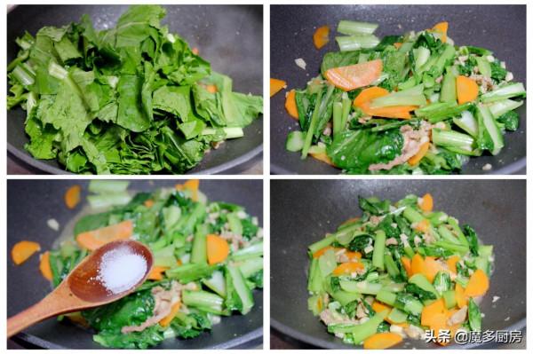 媽媽每天換著花樣給孩子做飯，有葷有素營養健康，孩子愛吃身體棒