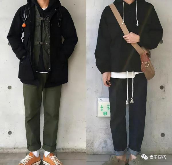 冬天男生疊穿穿搭，簡單也百搭