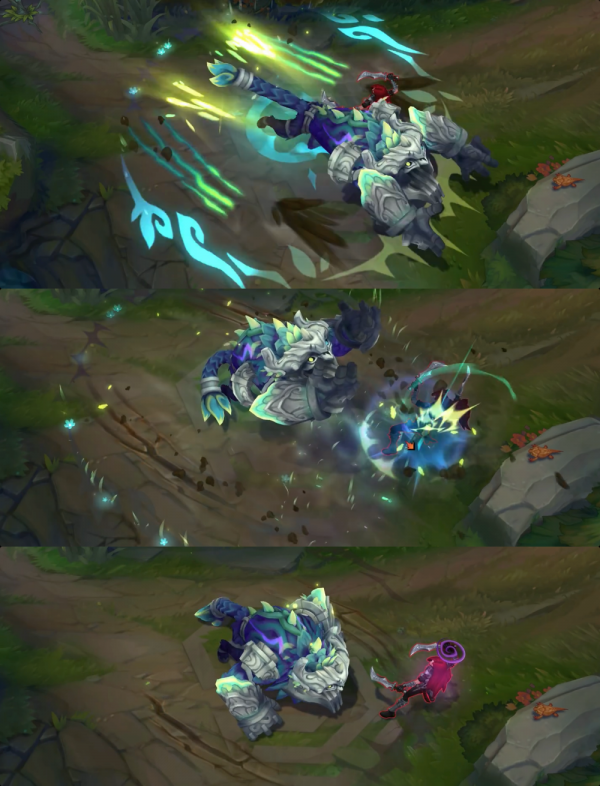 LOL納爾永恆之森面板簡單上手評測：可愛又威嚴，反差萌確實有趣