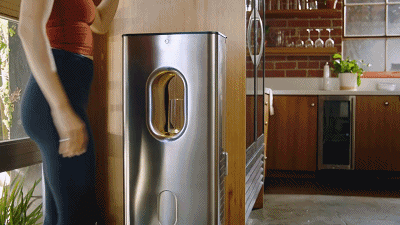 一臺神奇的飲水機～從空氣中取水，還是淨化器和除溼機