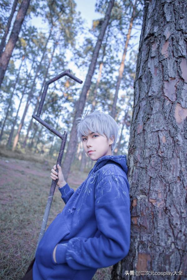 《守護者聯盟》傑克凍人cos，好帥呀，眼睛很有吸引力