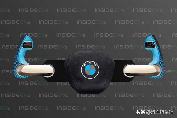 寶馬申請新方向盤專利 可自動摺疊造型怪異