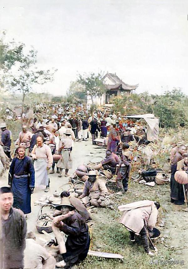 南京舊影：民國時期，熱鬧非凡的蔣王廟廟會