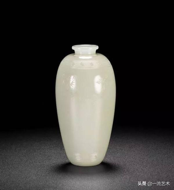 玉雕“素活兒”，清水出芙蓉