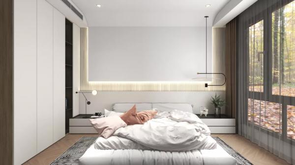 黃石裝修 | 三房兩廳北歐風格裝修案例，柔軟的清新感迎面而來