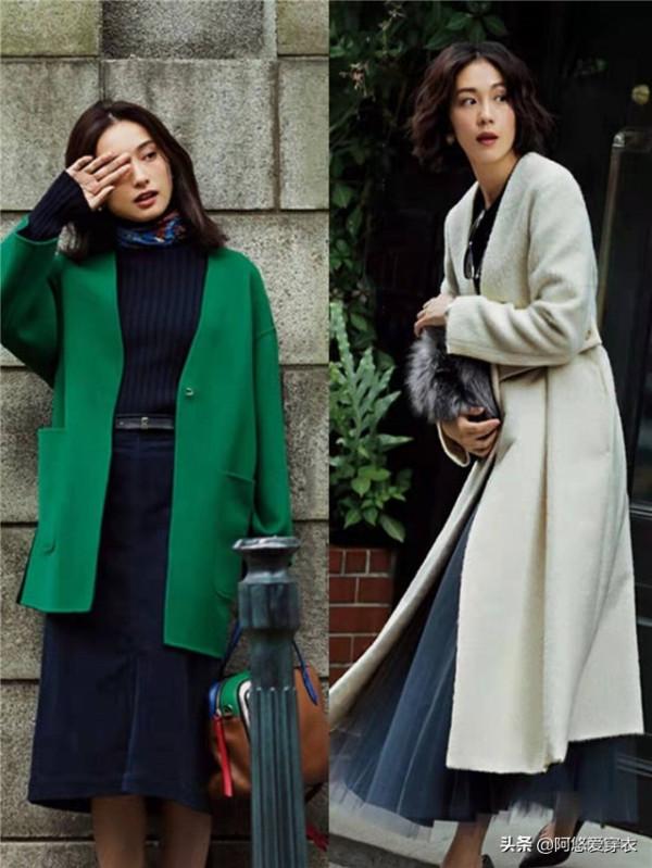 分享日本女人的冬季穿搭：保暖是對身體負責，精緻是對生活認真