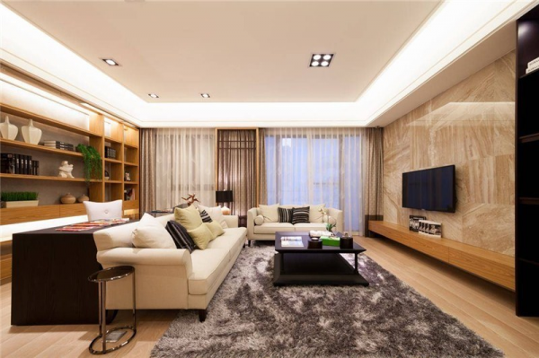 客廳、書房、餐廳連在一起，居然這麼方便？