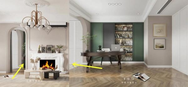 客廳牆上挖2個洞做背景牆,雙門洞設計實現“去電視化”、雙動線 客廳牆上挖2個洞做背景牆,雙門洞設計實現“去電視化”、雙動線