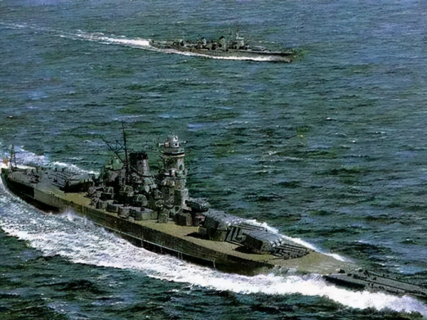 二戰最抗打的“武藏號”戰列艦，被200多架戰機轟炸了5波才沉沒