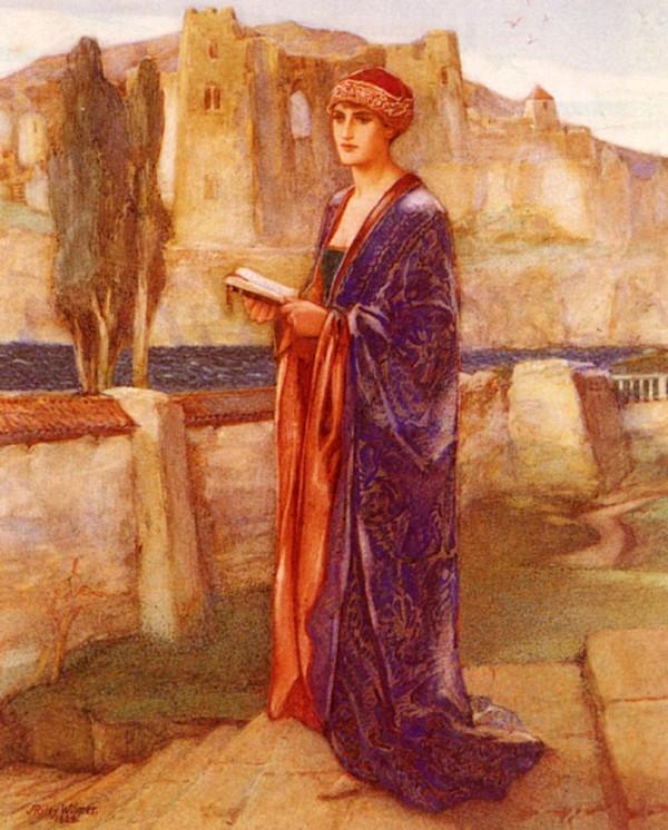 阿爾伯特·約瑟夫·摩爾 – 學術古典主義畫家作品欣賞