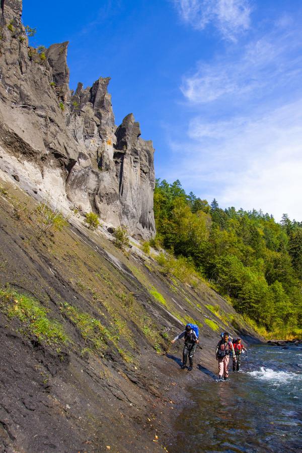 美輪美奐的長白山錦江大峽谷