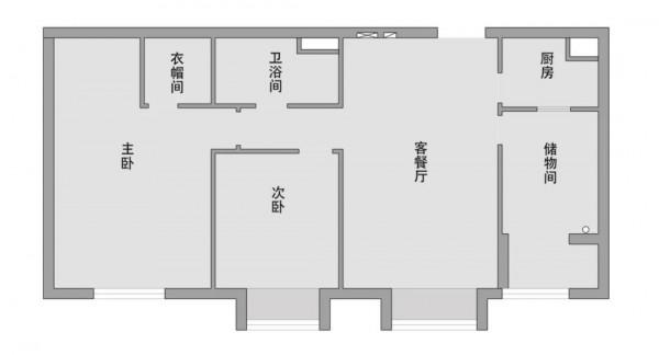 這位男主真有品味，80㎡的房子裝出了豪宅感，一進門就把我迷住了