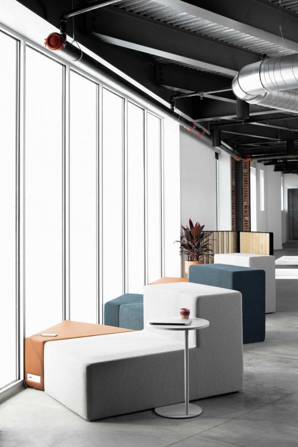 傢俱欣賞 | 靈活高效的協作型傢俱：Rise模組化座椅系列