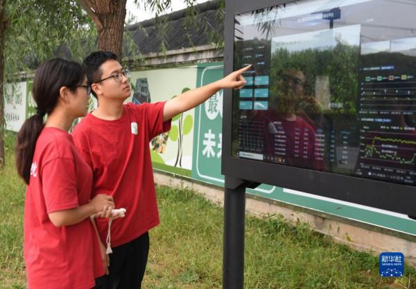 “駐村大學生”忙碌在“未來果園”