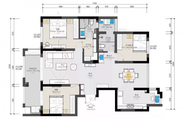 小尼宅配 | 120m²的三居室,溫馨又舒適的家 小尼宅配 | 120m²的三居室,溫馨又舒適的家