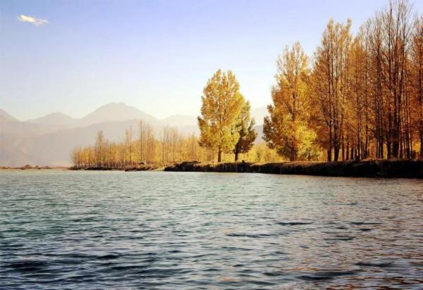 西藏高原上的美景美女