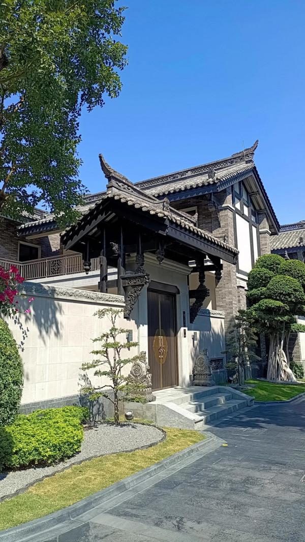 中式入戶大門造型流派風格