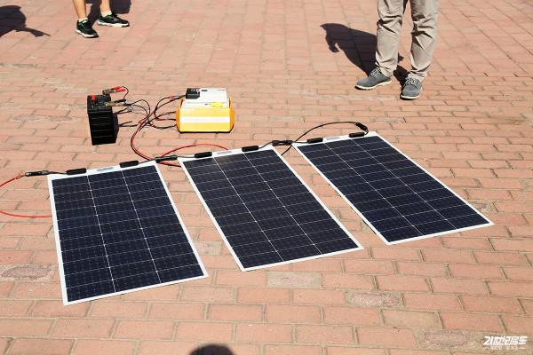 每一輛房車都用它！改變未來房車用電理念，小藍光伏太陽能板