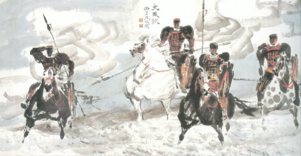 “文盲皇帝”劉邦一生作詩2首，卻力壓乾隆皇帝4萬首，成千古絕唱