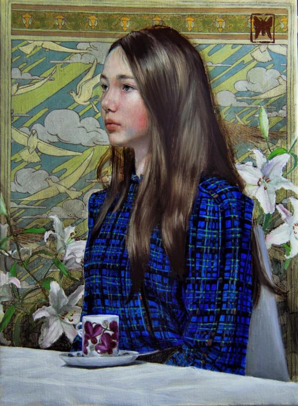 青蔥少女——畫家福田宏樹筆下的女孩繪畫作品 青蔥少女——畫家福田宏樹筆下的女孩繪畫作品