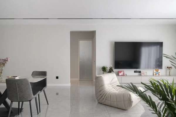 113㎡有娃之家空無一物，超大落地窗讓&OpenCurlyDoubleQuote;採光自由&rdquo;，絕了