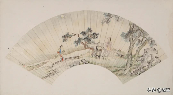 清淡雅逸,文人雅韻——王素《人物扇面》 清淡雅逸,文人雅韻——王素《人物扇面》