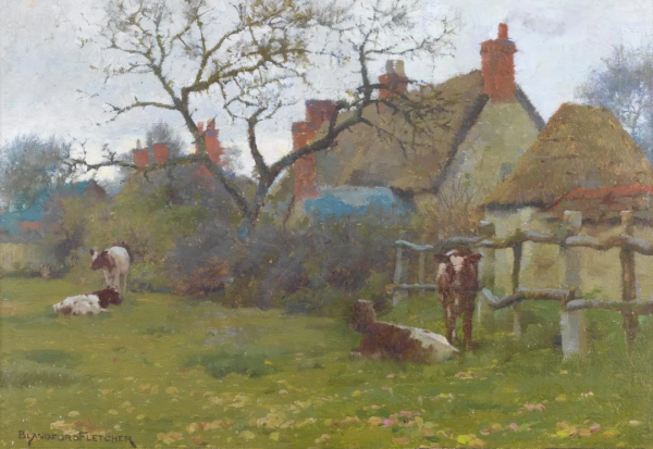 布蘭福德·弗萊徹，用畫筆記錄百年前的生活