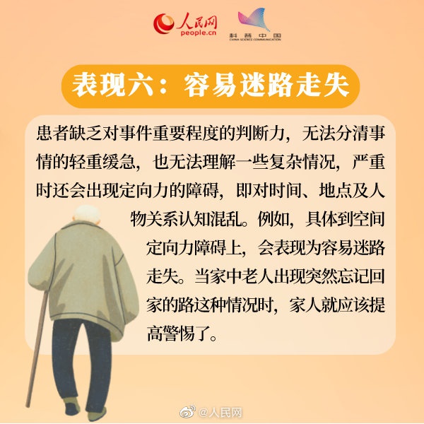 注意！老年痴呆症的7個早期症狀