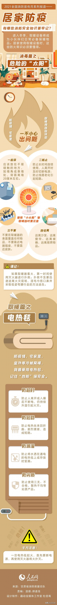 【消防安全早知道】冬季安全用電指南 【消防安全早知道】冬季安全用電指南