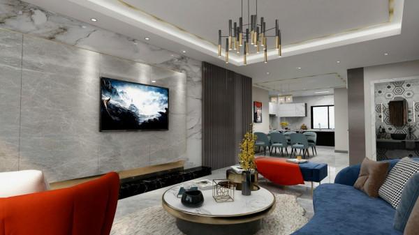 輕奢風120平米三房