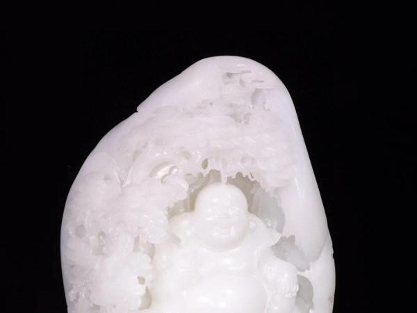 「館藏級」 羊脂白玉 和田玉籽料