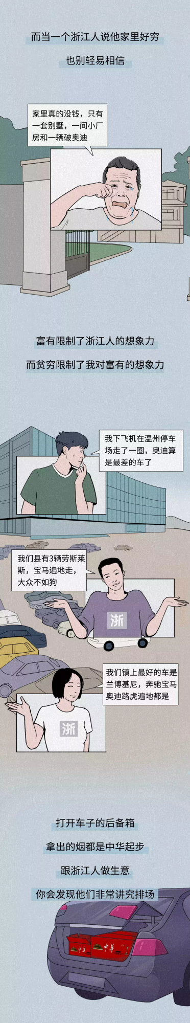 浙江人到底多有錢（漫畫）