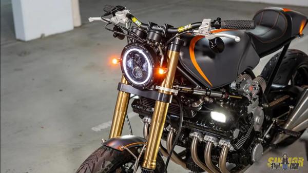 本田 CBX1000改裝，Cafe Racer風格的六缸怪獸，依舊寶刀未老