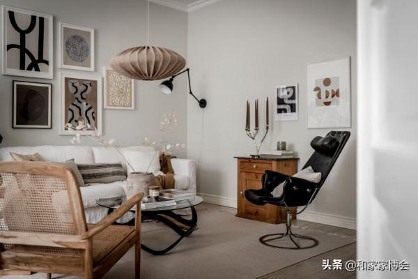 北歐風與高階質感的黑白灰相結合，打造完美空間