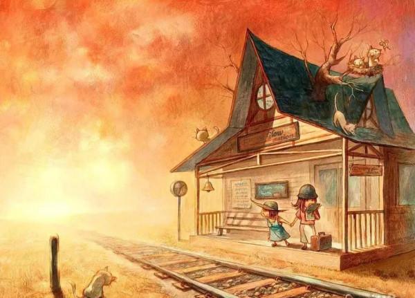 幾米超治癒系漫畫，看了內心平靜