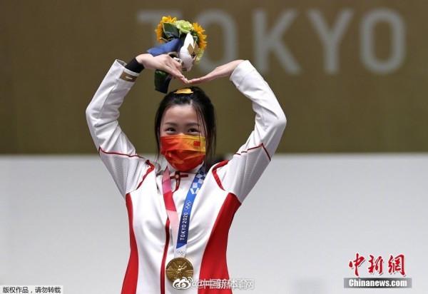 楊倩小心心從東奧比到冬奧