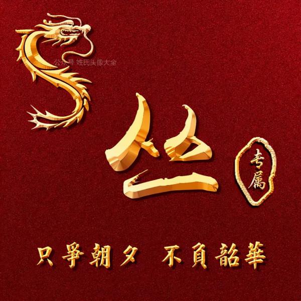 200張正能量姓氏頭像，張張精品，只爭朝夕 不負韶華