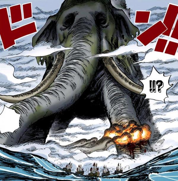 海賊王：一象鼻一個三災的象主來了！它來和之國的作用會是什麼呢