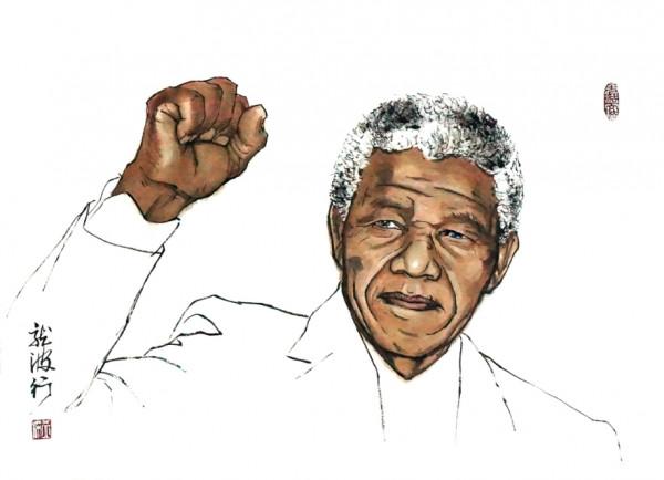 業餘畫家龍波行、作品精湛很正點