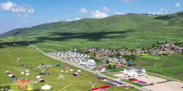 走進鄉村看小康 | 甘肅岷縣：草原風光迷人 牛羊膘肥體壯