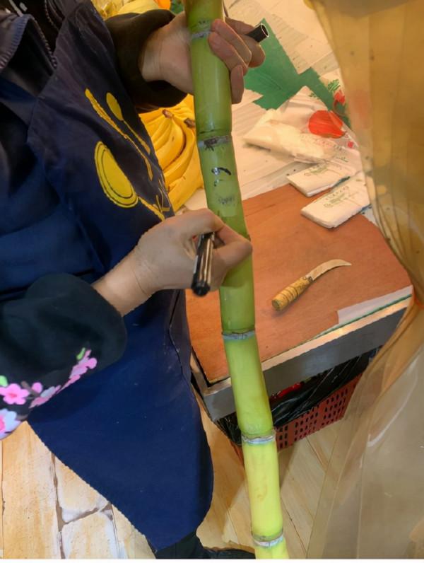 漲知識了！原來甘蔗還能存在店裡