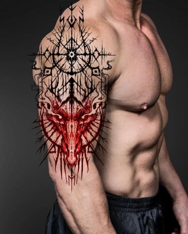 圖騰紋身12期丨維京圖騰紋身 華沙Inktomasz