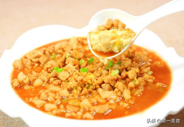 廚師長教你在家做豆腐雞蛋羹，鮮香入味，口感嫩滑，有技巧零難度