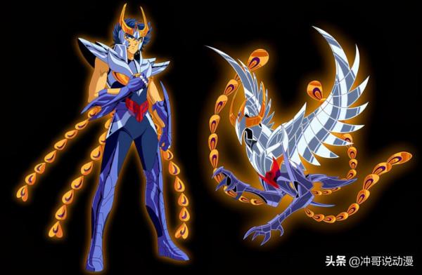 《聖鬥士星矢》五小強身上的青銅聖衣看似低階，實則件件非凡品