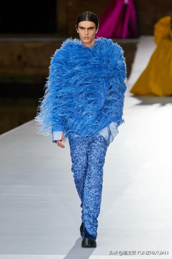 秋冬穿藍色也太好看了吧