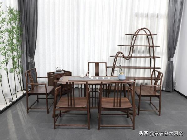 北美黑胡桃 • 禪靜茶桌茶室搭配推薦