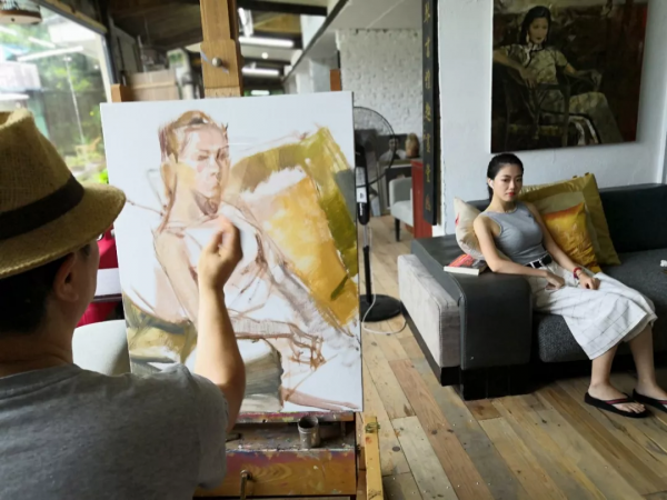 東方美，美國畫家筆下的中國故事