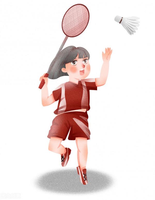 羽毛球打起來 羽毛球打起來