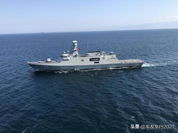 地中海圓月彎刀之土耳其自造護衛艦