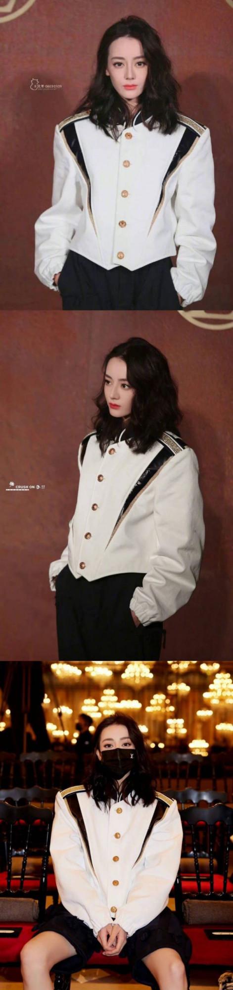 迪麗熱巴走紅毯突然“踏起正步”！網友：人類馴服裙子實錄